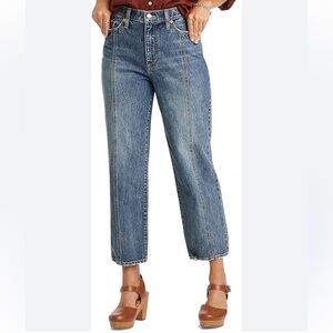 Universal Threads Vintage Straight Cut Medium Wash High Rise Jeans, Sz 6